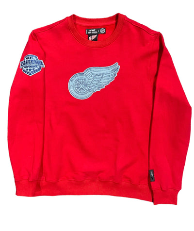 Pro Red Wings Embroidered Sweatshirt Red/Denim