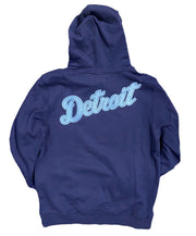 Pro Tigers Embroidered Hoodie Blue/Denim