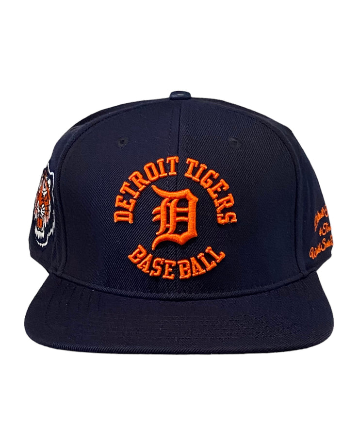 Pro Tigers Embroidered Snapback Navy