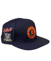 Pro Tigers Crest Embroidered Snapback Navy