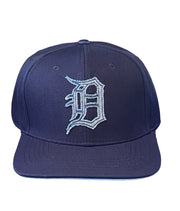 Pro Tigers Denim Embroidered Snapback Navy