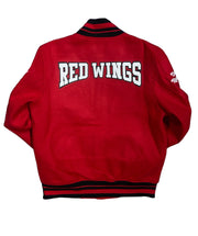 Pro Red Wings Logo Embroidered Jacket Red