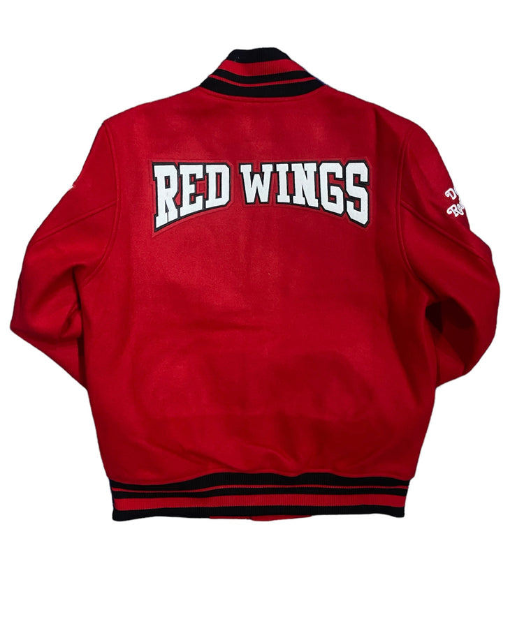Pro Red Wings Logo Embroidered Jacket Red