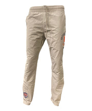 Pro Tigers Logo Embroidered Track Jogger Khaki