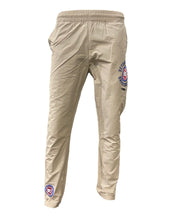 Pro Pistons Logo Embroidered Track Jogger Khaki