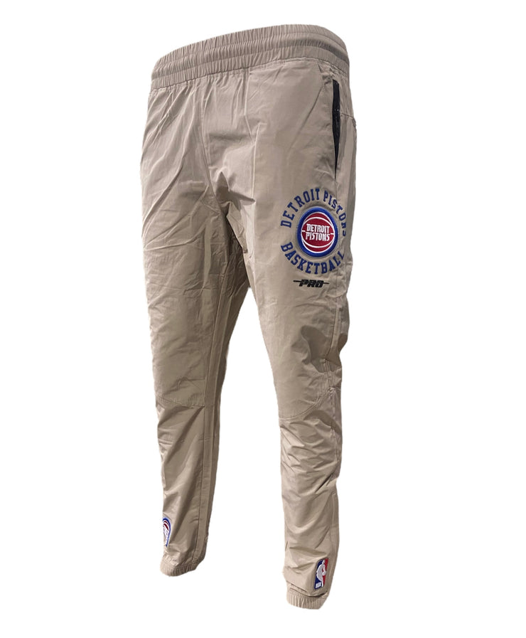 Pro Pistons Logo Embroidered Track Jogger Khaki