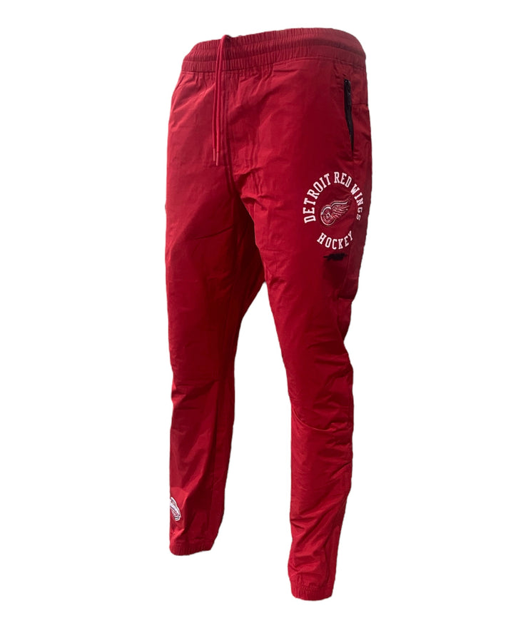 Pro Red Wings Logo Embroidered Track Jogger Red