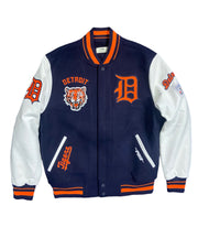 Pro Tigers Logo Embroidered Varsity Jacket