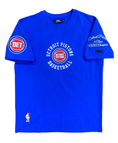 Pro Pistons Logo Tee Blue