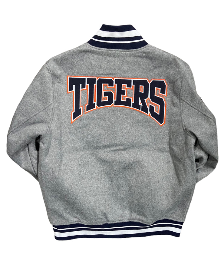 Pro Tigers Logo Embroidered Jacket Gray