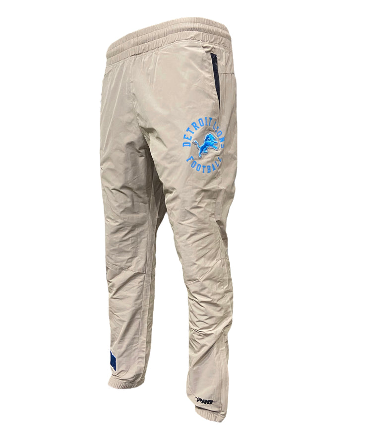 Pro Lions Logo Embroidered Track Jogger Khaki