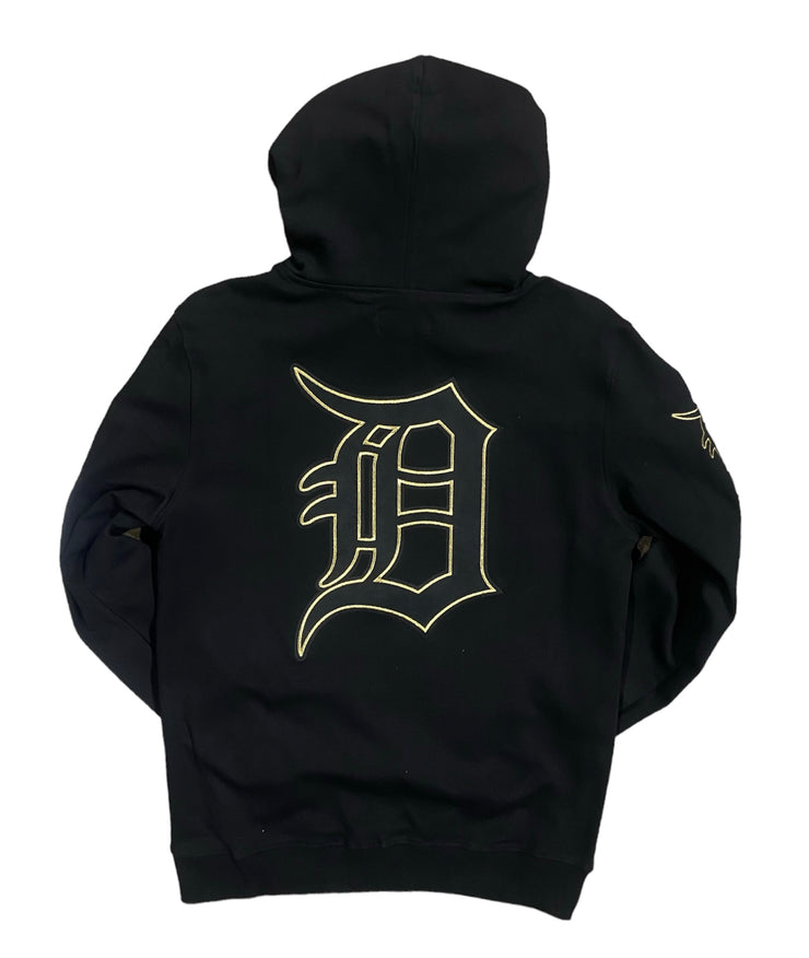 Pro Tigers Embroidered Hoodie Black/Gold