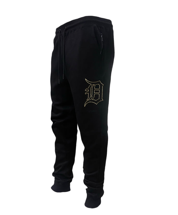 Pro Tigers Embroidered Jogger Black/Gold