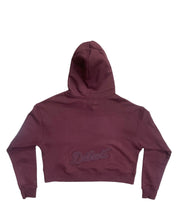 Pro Tigers Womens Embroidered Hoodie Wine