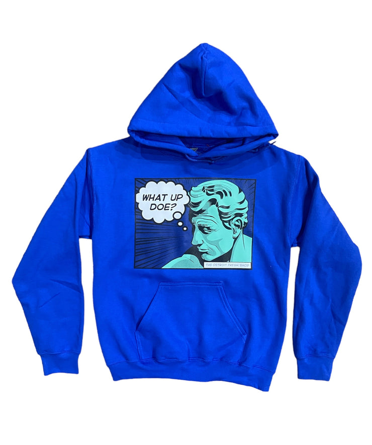DETROIT FRESH SHOP WUD HOODIE Blue