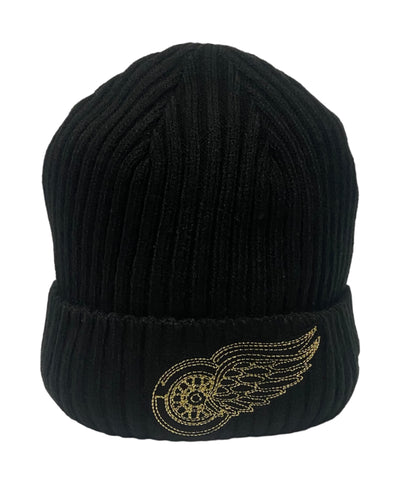 Pro Red Wings Embroidered Skully Black/Gold