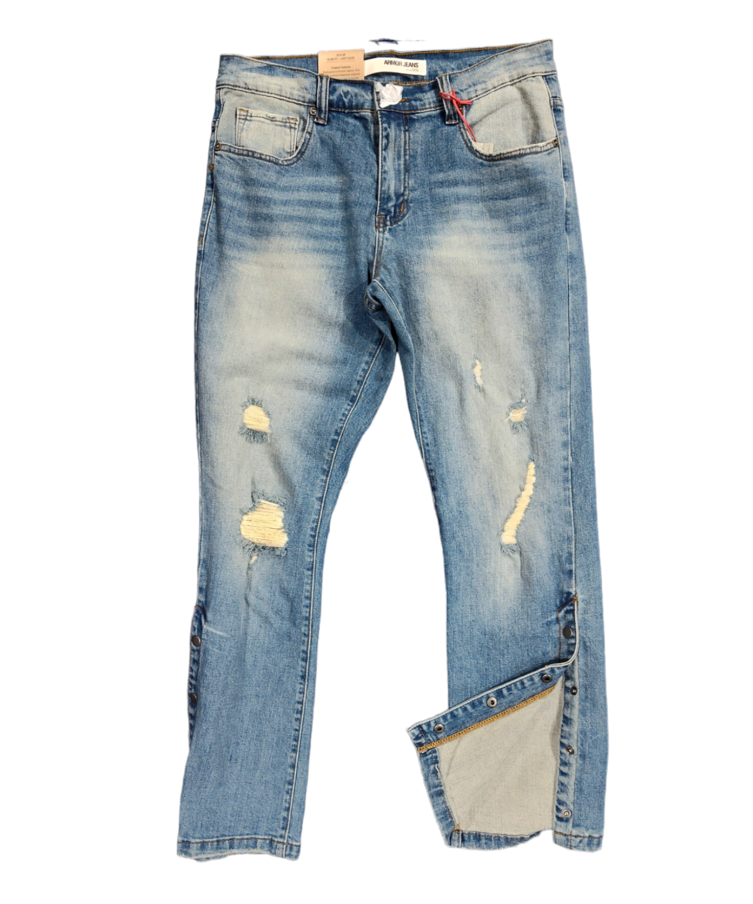Armor Jeans Light Blue – Three Thirteen Store