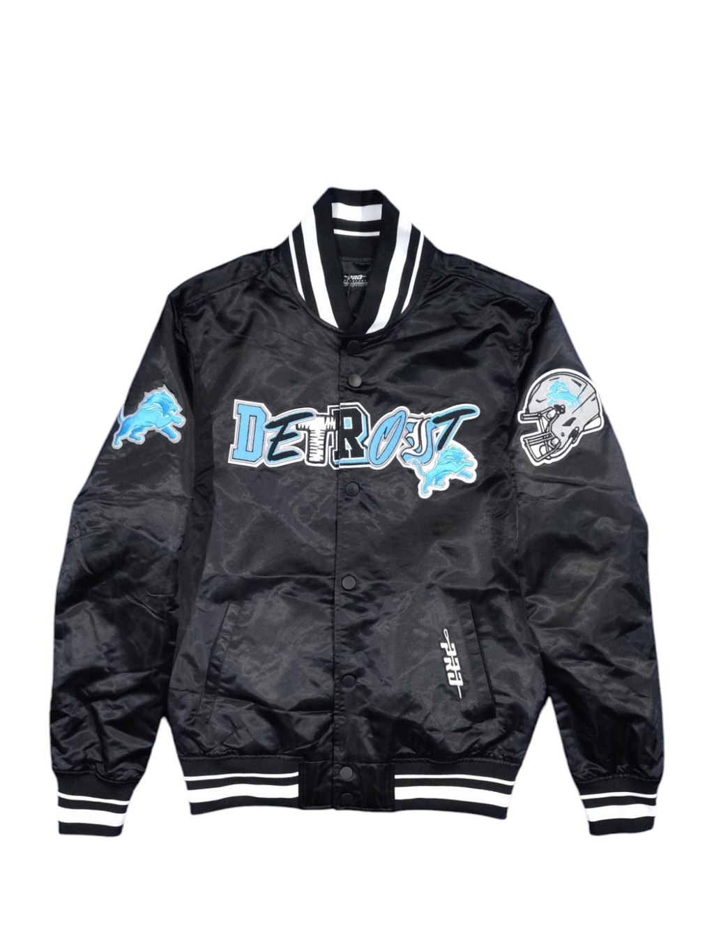 Pro Lions Embroidered Graphic Logo Satin Jacket – Three Thirteen Store
