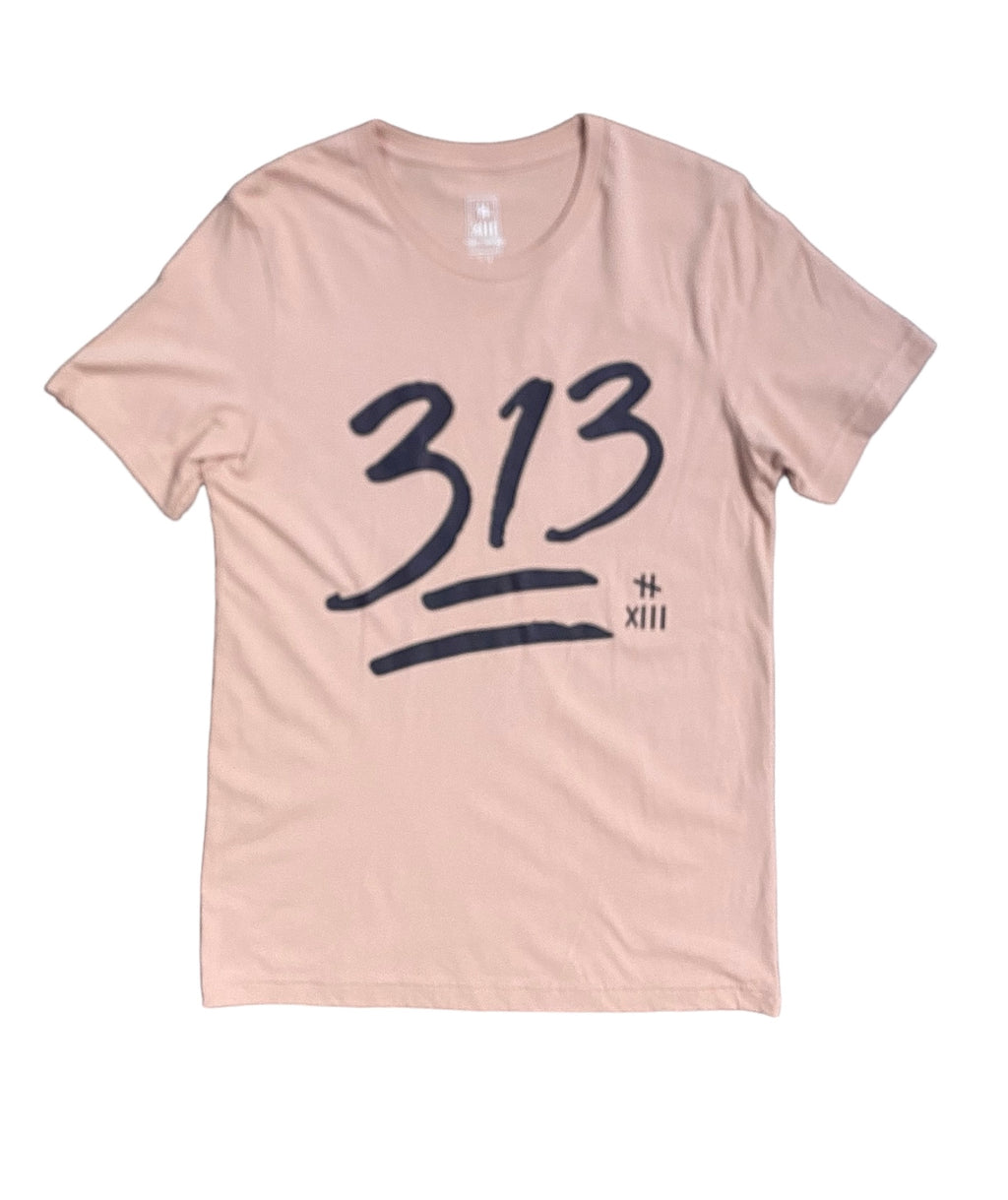 313 Tee Tan/Black – Three Thirteen Store