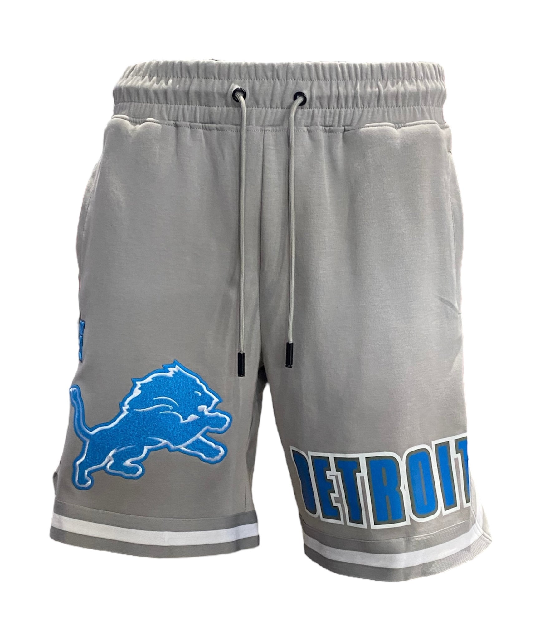 Pro Lions Logo Embroidered Shorts Gray/Blue