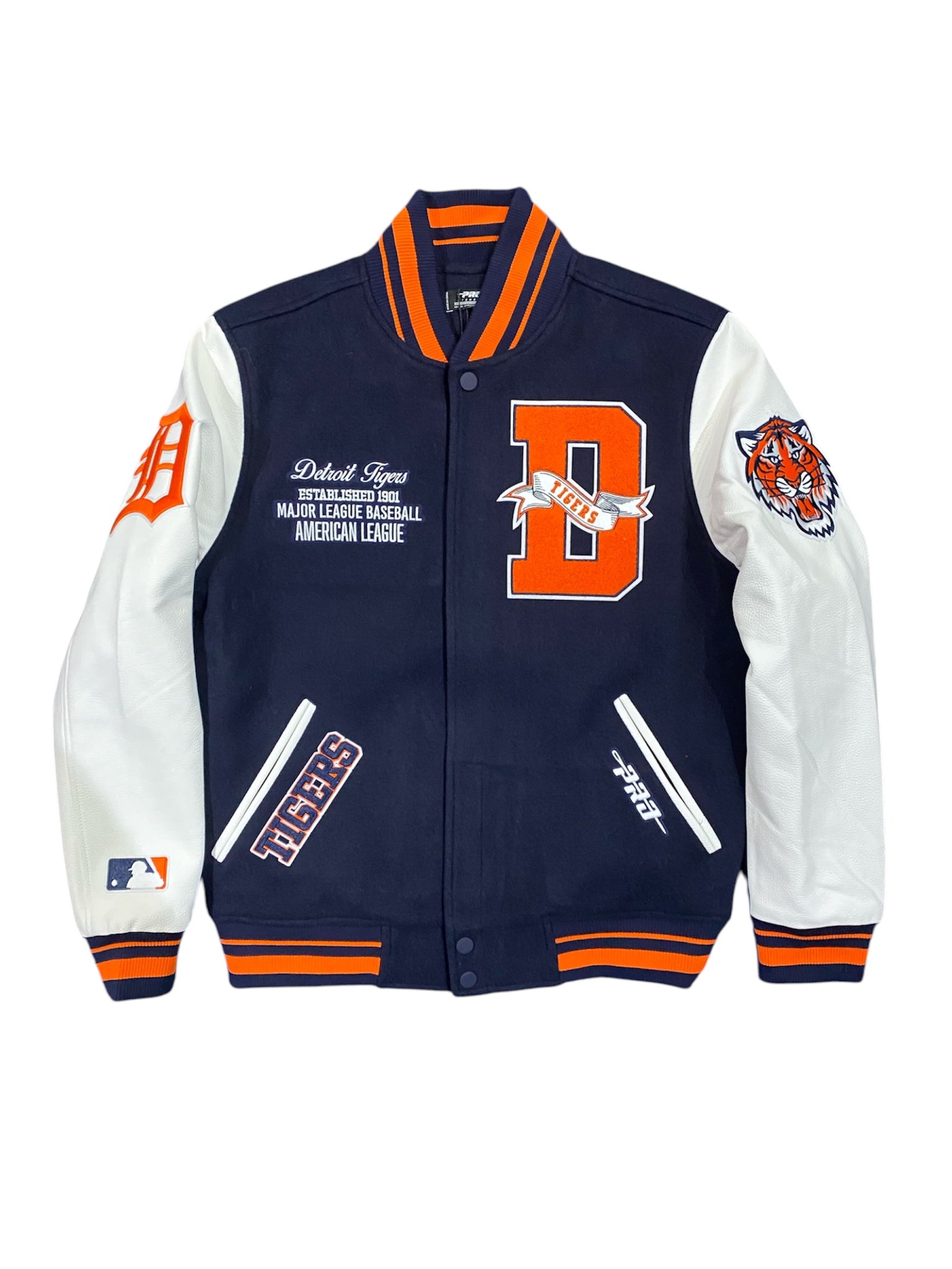 Pro Tigers Pennant Embroidered Varsity Jacket
