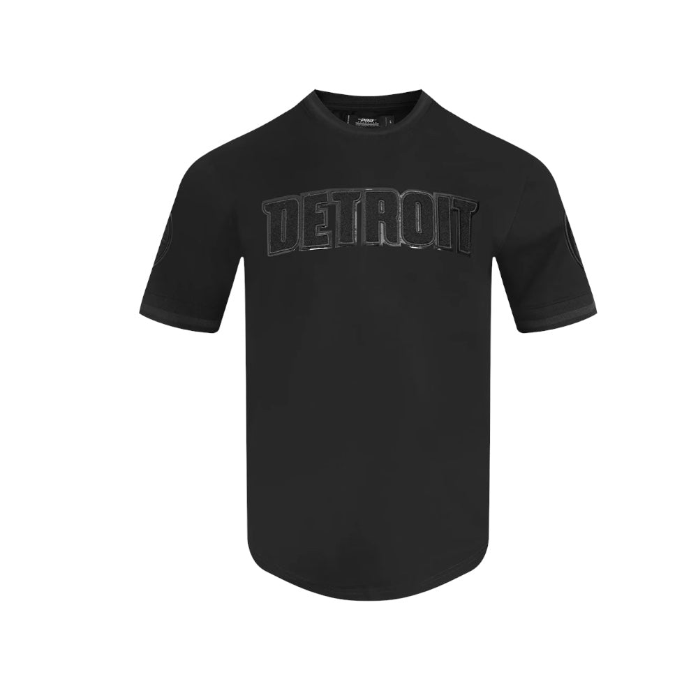 PRO PISTONS TRIPLE BLACK JERSEY TEE – Three Thirteen Store