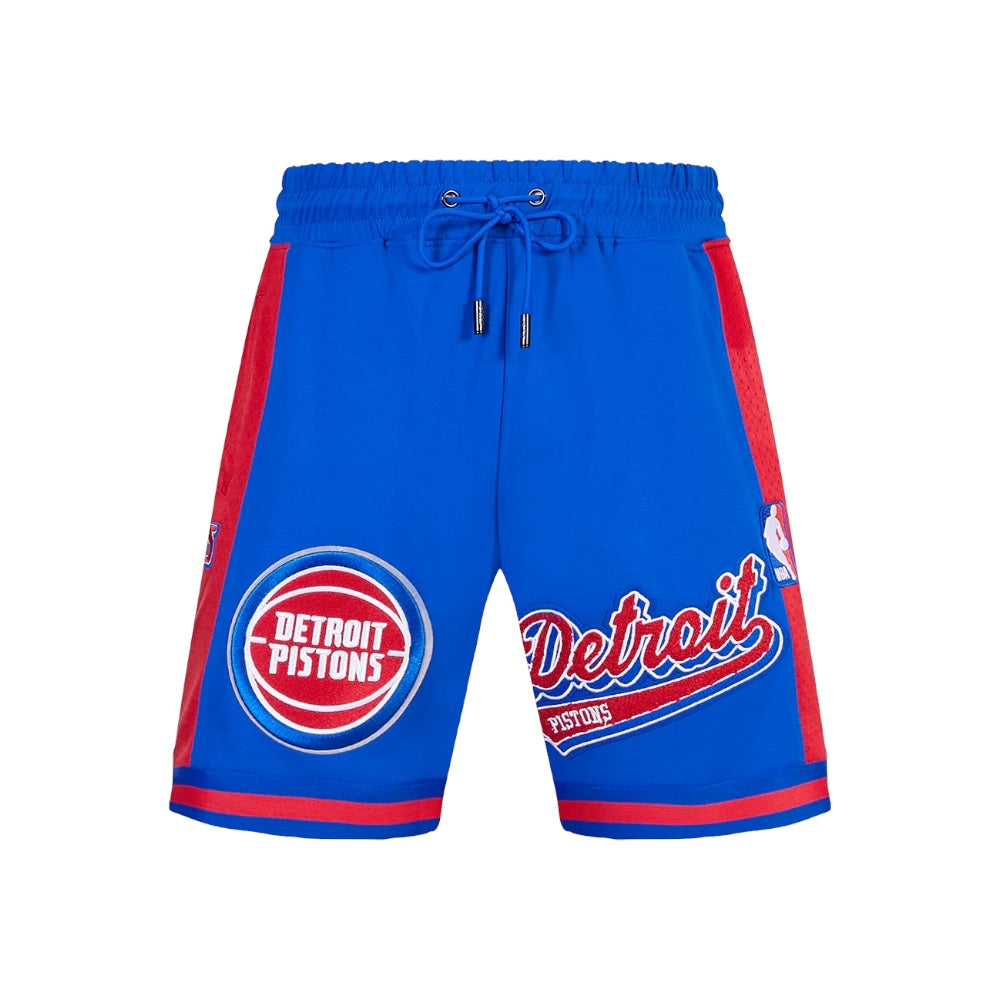 Pro Pistons Script Shorts Blue – Three Thirteen Store