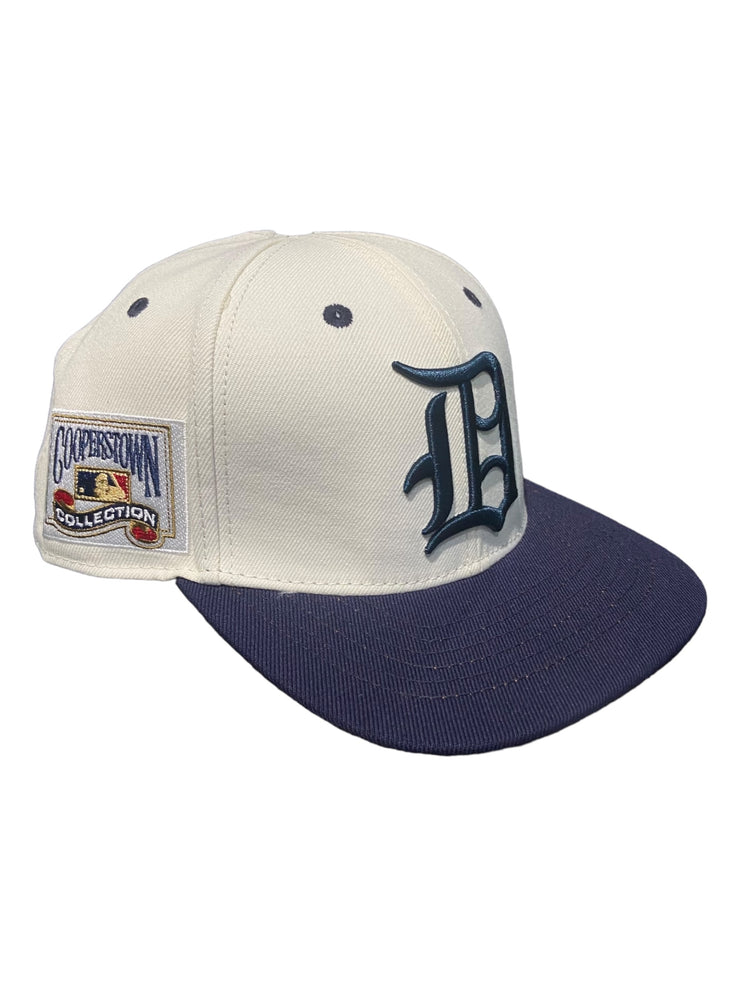 Pro Tigers Cooperstown Snapback White