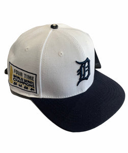 Three-Thrirteen X Pro Standard Tigers baseball hat FOUR time World Series champions