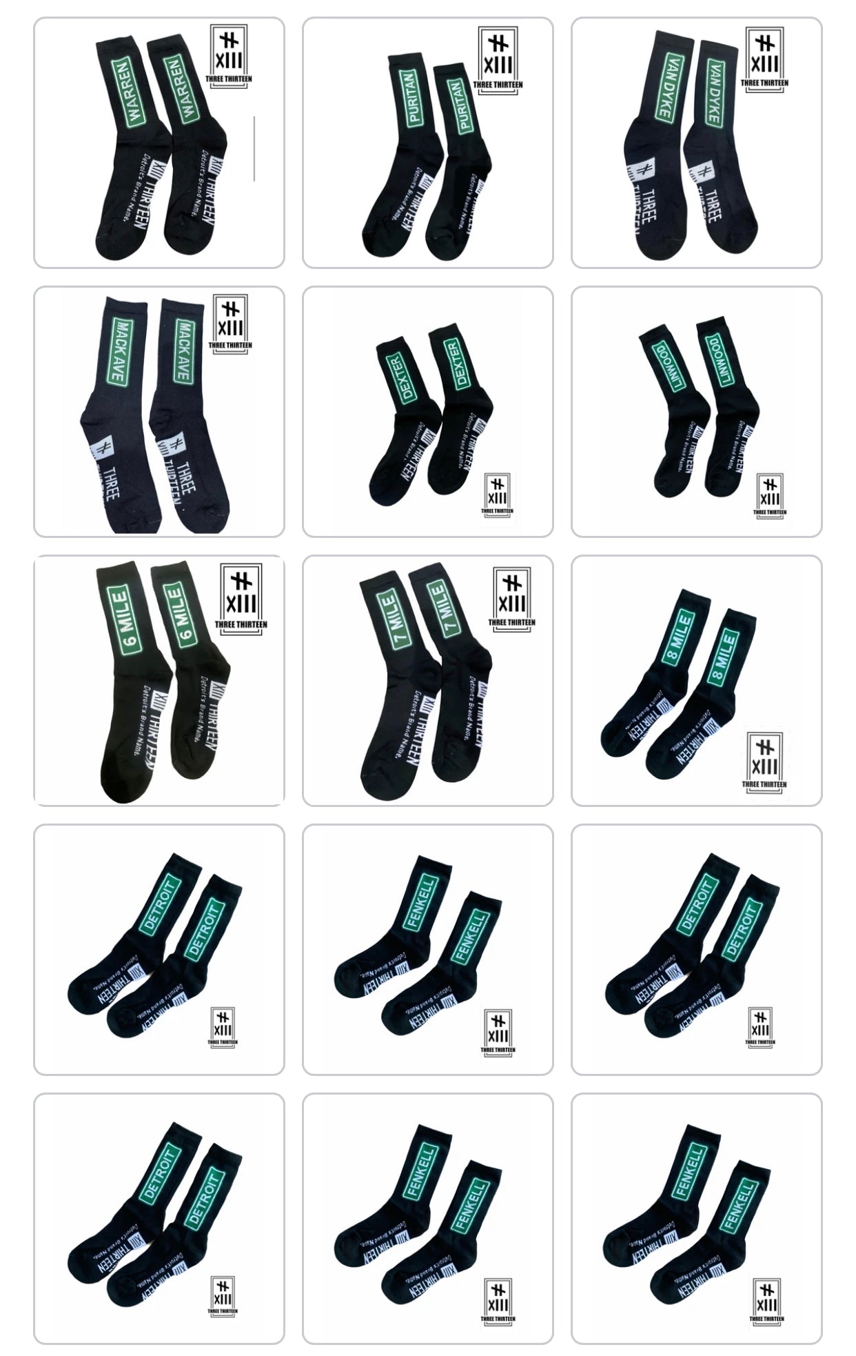 313 STREET SOCKS