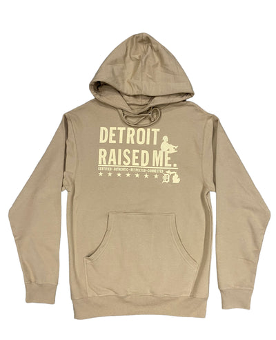313 Detroit Raised Me Hoodie