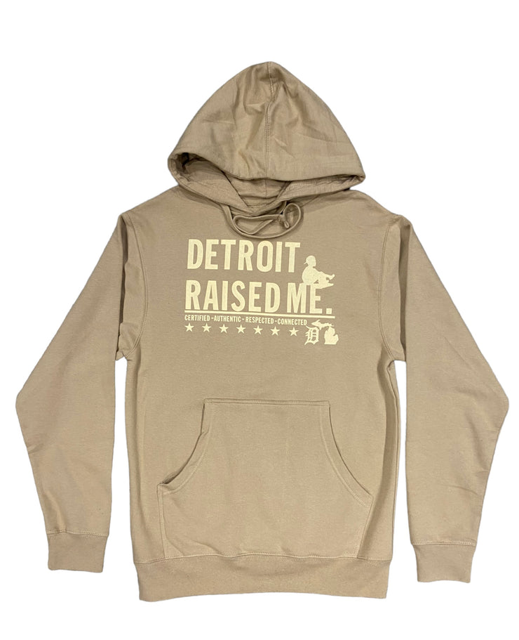 313 Detroit Raised Me Hoodie