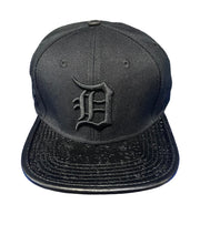 Pro Tigers Triple Black Gator StrapBack