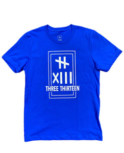 313 LOGO TEE Royal
