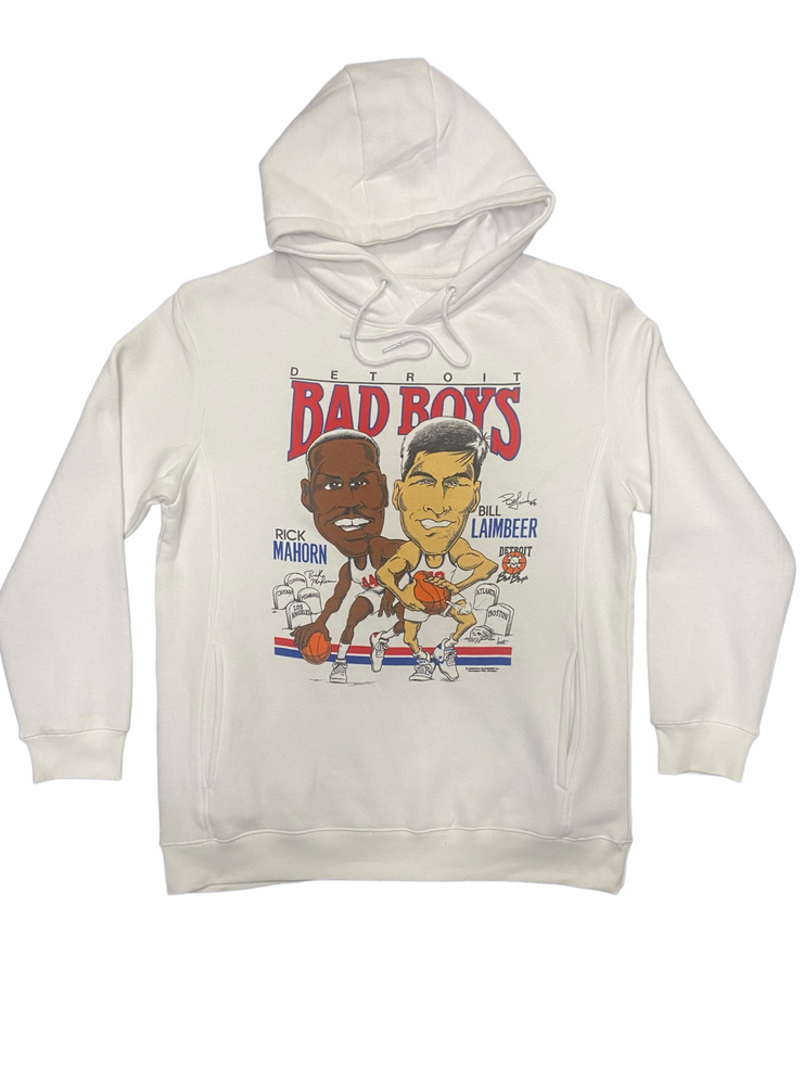 Detroit Bad Boys Mahorn Laimbeer Hoodie