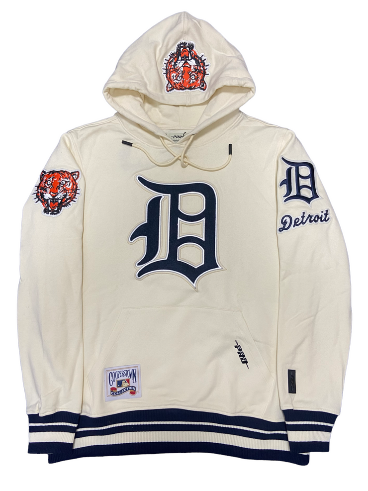 Pro Tigers Cooperstown Collection Hoodie Eggshell