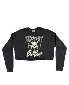 Bad Boys Womens Croptop Black