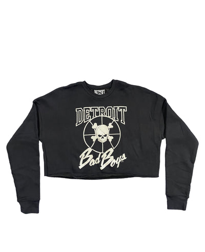 Bad Boys Womens Croptop Black