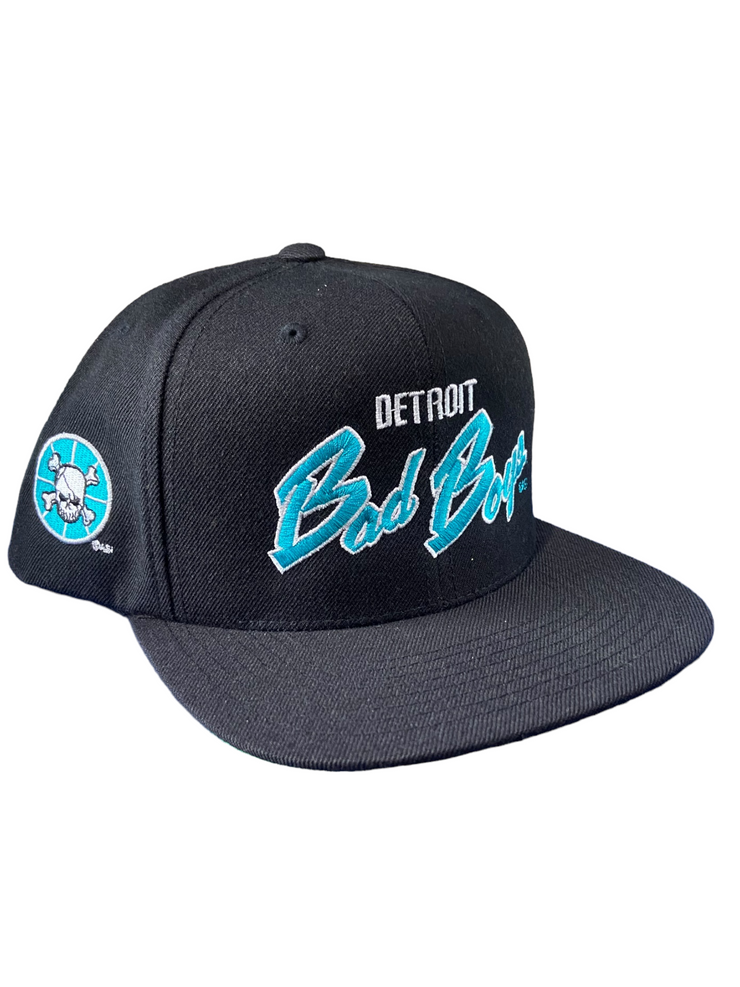 Detroit Bad Boys Snapback Black/Teal