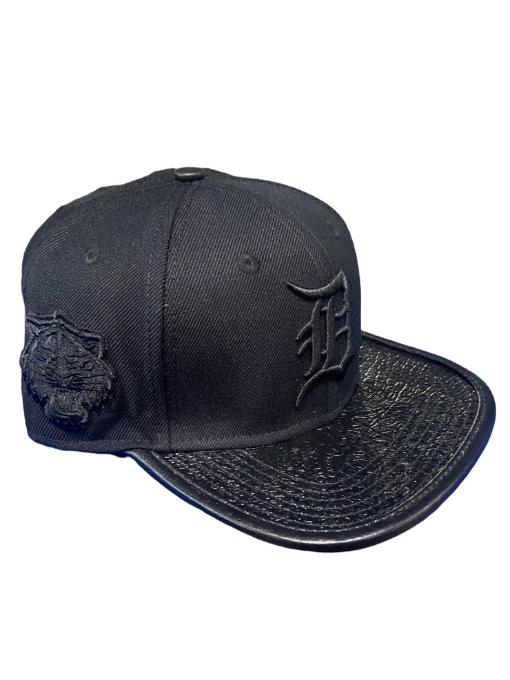 Pro Tigers Triple Black Gator StrapBack