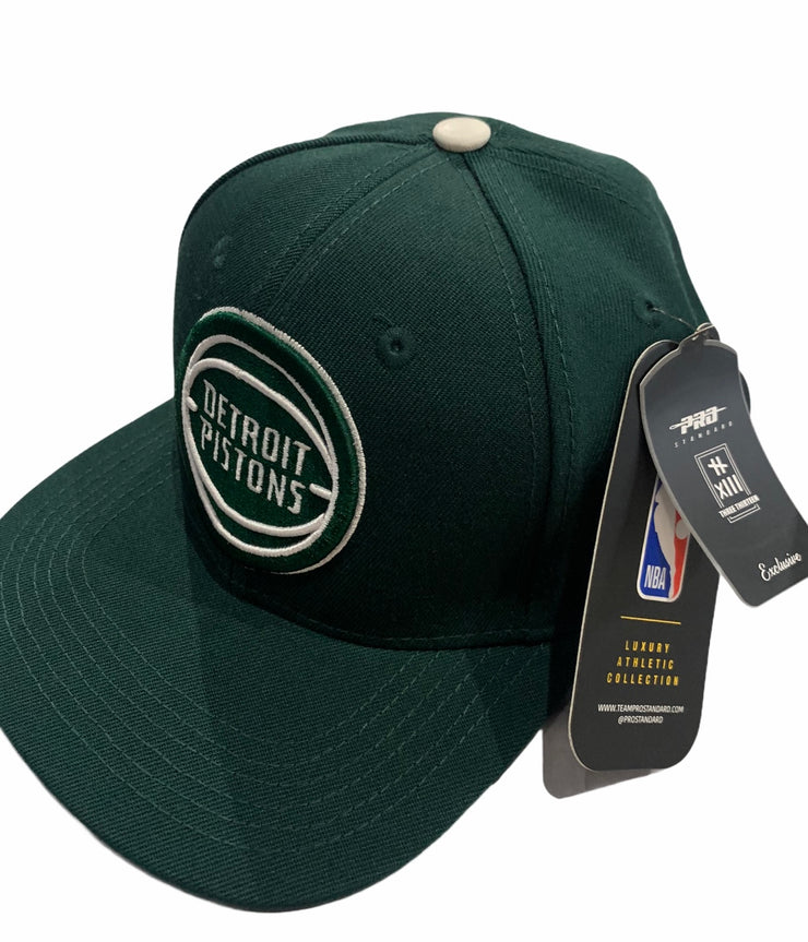 DETROIT PISTONS snapback MSU color way! THREE-THRIRTEEN x PRO STANDARD