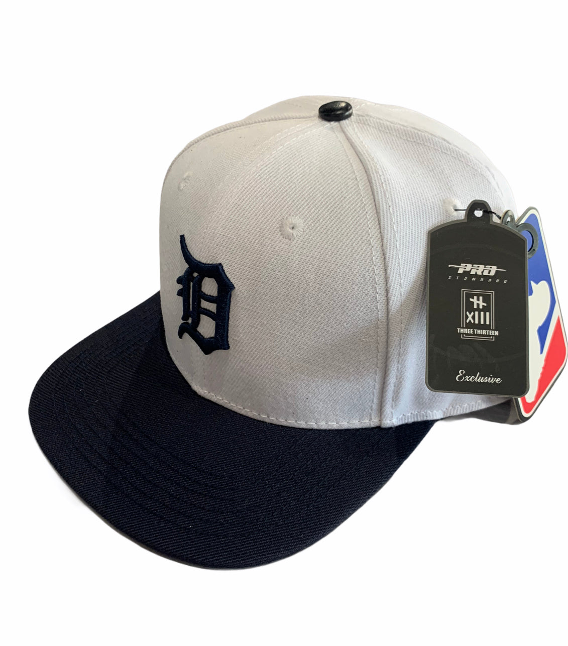 Three-Thrirteen X Pro Standard Tigers baseball hat FOUR time World Series champions