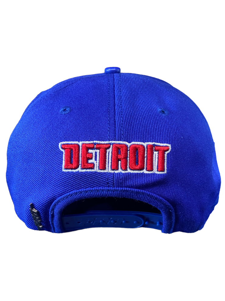 Pro Pistons Camo Snapback Blue