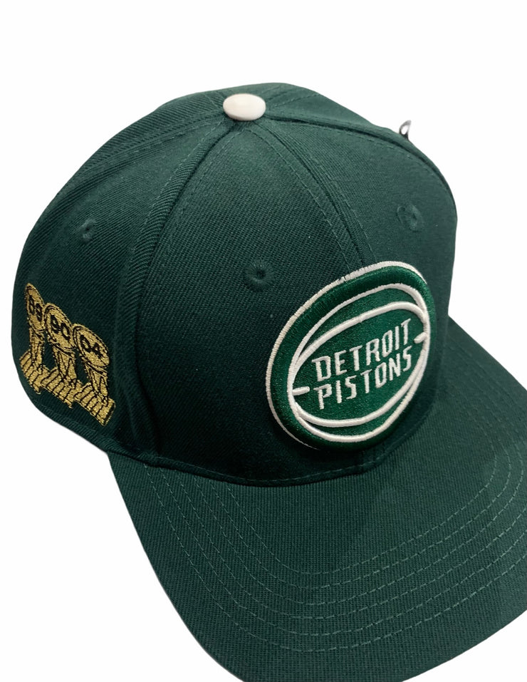 DETROIT PISTONS snapback MSU color way! THREE-THRIRTEEN x PRO STANDARD
