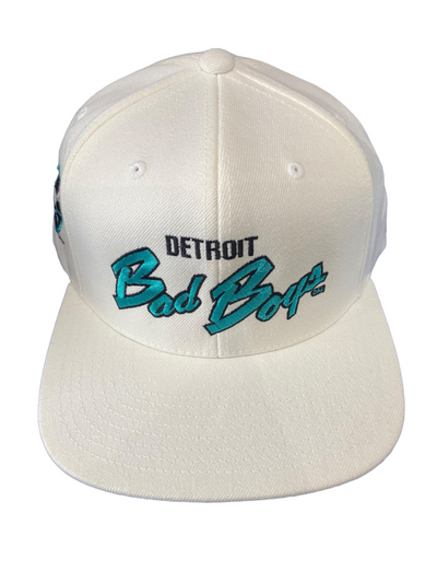 Detroit Bad Boys Snapback White/Teal