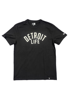 New Era Detroit Life Tee Black/White