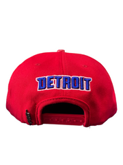 Pro Pistons Camo Snapback Red